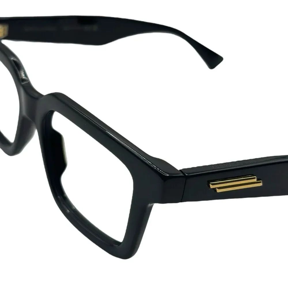 Bottega Veneta BV1216O Eyeglass Frames | Black/Gold | 51-17-145 | Italy - Picture 3 of 13